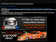 Tablet Screenshot of content.godragracing.org